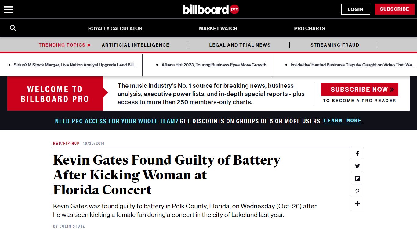 Kevin Gates Found Guilty of Battery After Kicking Woman at Florida ...