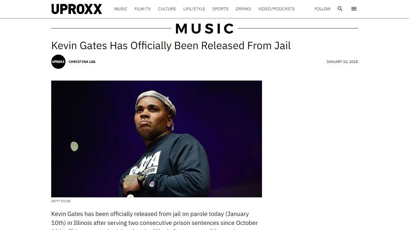 Kevin Gates Released From Jail After Serving Nine Months - UPROXX